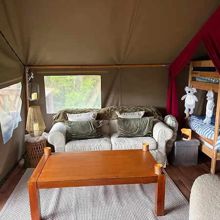 Luxusní stan Luxury Tree Glamping Safari Tent *